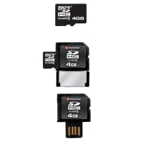 Tris (Micro SD + USB + Adapter SD)