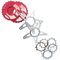 Disk, Spider Disk And Rings For Bicycle