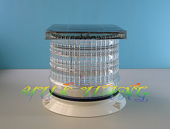 Solar-powered LED Guiding Lamp