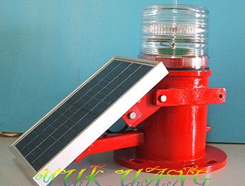 Solar-powered LED Guiding Lamp