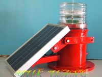 Solar-powered LED Guiding Lamp