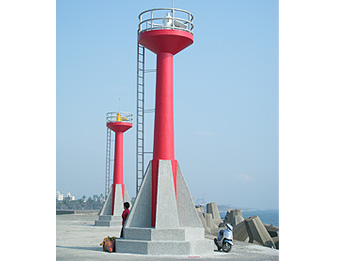 Solar-powered LED Guiding Lamp Solar-powered LED Guiding Lamp