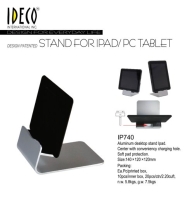Desktop stand for Ipad or tablet