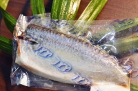 Salt fillet of mackerel pack