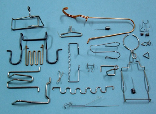 Wire and flat Spring Forms