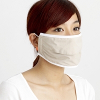 UV Protective Face Mask with Opening