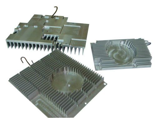 Extruded-aluminum heat-dissipating items Extruded-aluminum heat-dissipating items
