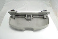 Tray for glasses, gray color.