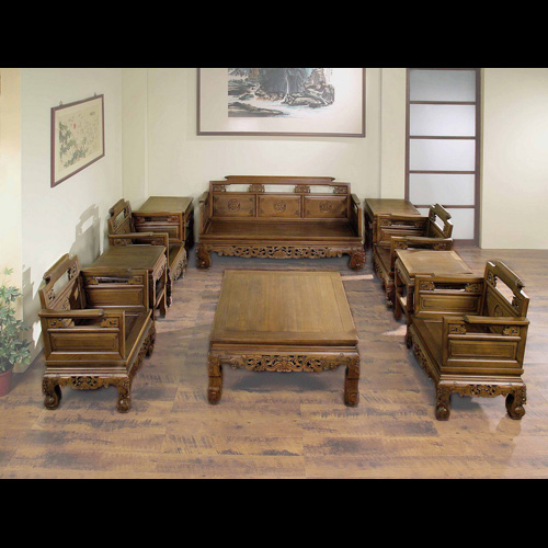 Ming-style Solid Wood Sofa