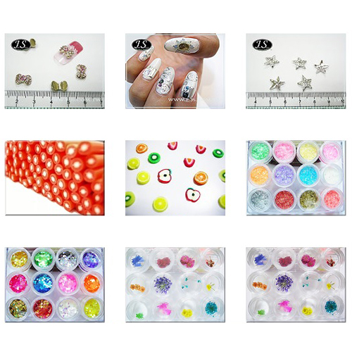 Nail jewelry materials wholesale