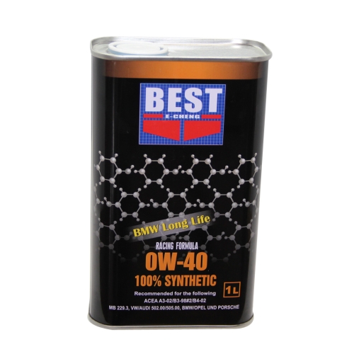 0W-40 100% synthetic engine oil