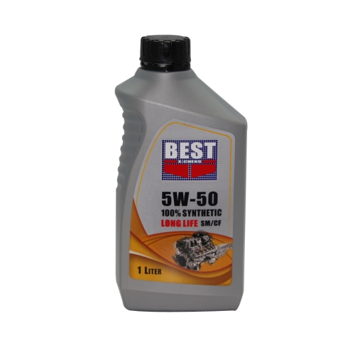 5W-50 100% synthetic engine oil