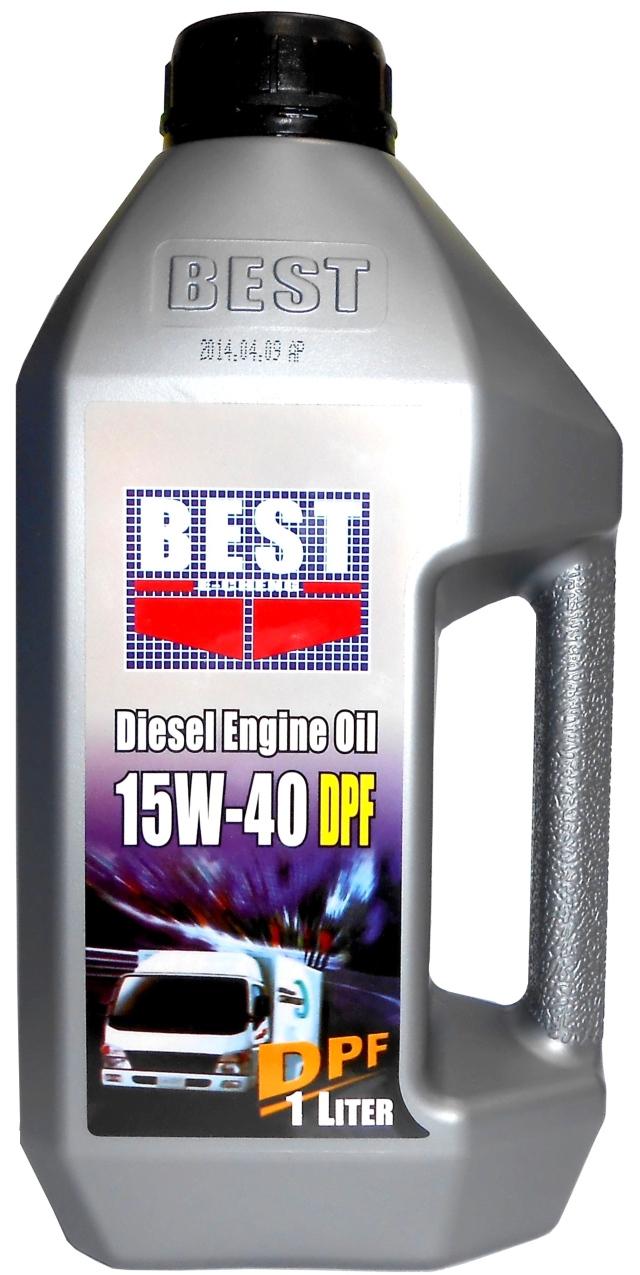 15W-40 DPF engine oil for diesel trucks
