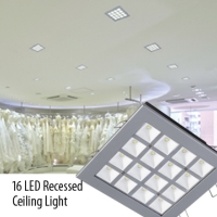 16 LED Recessed Ceiling Light