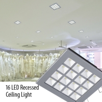 16 LED Recessed Ceiling Light 16 LED Recessed Ceiling Light