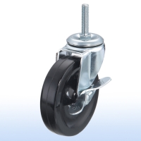 4”x 1 Swivel Caster w/Brake