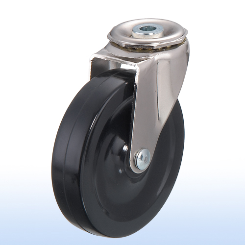 4”x 1 Hollow Swivel Caster w/Brake