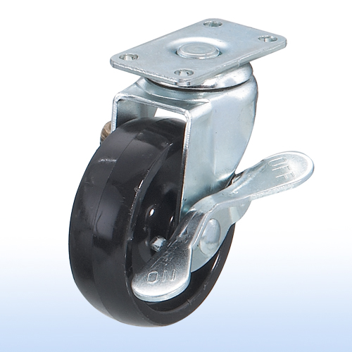 2-1/2”x 7/8 Swivel Caster w/Strip Brake