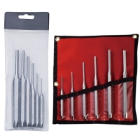Flat-edged Punch, Straight Punch, Flat-edged Awl, Hand Tool Set (mirror-finished), Pin Punch