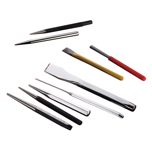 Chisel, Flat-edged Punch, Flat-edged Awl, Centering Punch, Concave Punch, Straight Punch, Pricker
