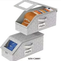 Multifunctional hat storage box