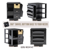 SIDE TABLE WITH STORAGE