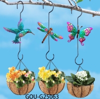Butterfly Metal Plant Hanger Butterfly Metal Plant Hanger