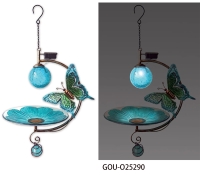 Glass Hanging Tray Bird Feeder