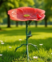 Glass Hanging Tray Bird Feeder