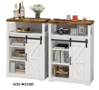 Side Table with Flip-Top and Charging Outlet