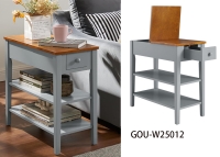 Narrow Entryway Wood Console Accent Table