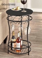 WINE RACK SIDE TABLE