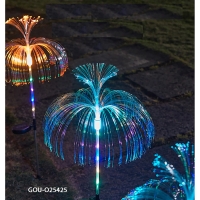 Color Changing LED Jellyfish Lights with Solar Power