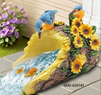 Animal-Hummingbird-Rain-Downspout-Diverter-Resin