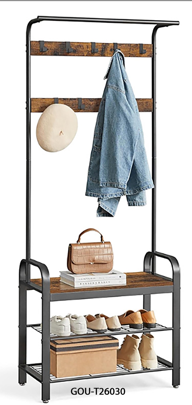 Entryway Coat Storage Rack