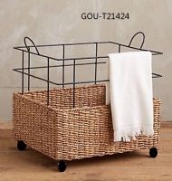  Rolling storage basket