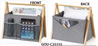 Multi-functional magazine storage rack