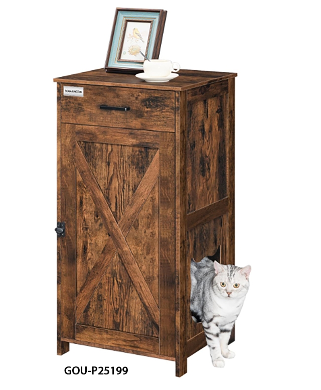 PET wooden cabinet furniture WITH STORAGE DRAWERS