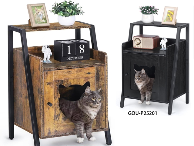 PET wooden cabinet furniture WITH STORAGE DRAWERS