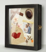 Commemorative display box photo frame