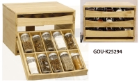 Pull-Out Drawer Spice Storage Box
