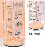 Jewelry Rotating Storage Rack