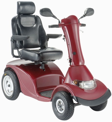Large 4-wheel scooter