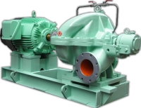 Horizontal single suction two stages volute pump Horizontal single suction two stages volute pump