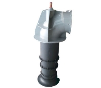 Vertical axial flow pump