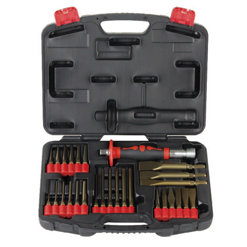 27PCS Interchangeable Punch & Chisel Set 27PCS Interchangeable Punch & Chisel Set