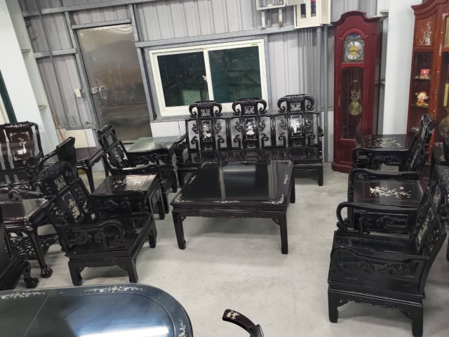 Ebony sofa set Ebony sofa set