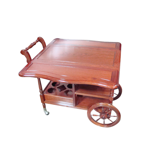 Mahogany Serving Cart