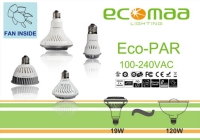 LED Par Series Fan inside