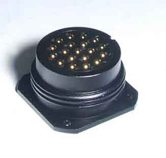 19 Pin Connector Panel Mount Female Connector 19 Pin Connector Panel Mount Female Connector